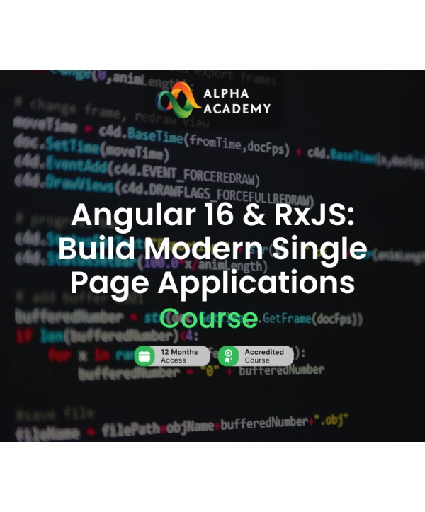 Angular 16 & RxJS: Build Modern Single Page Applications Alpha Academy Code Key GLOBAL